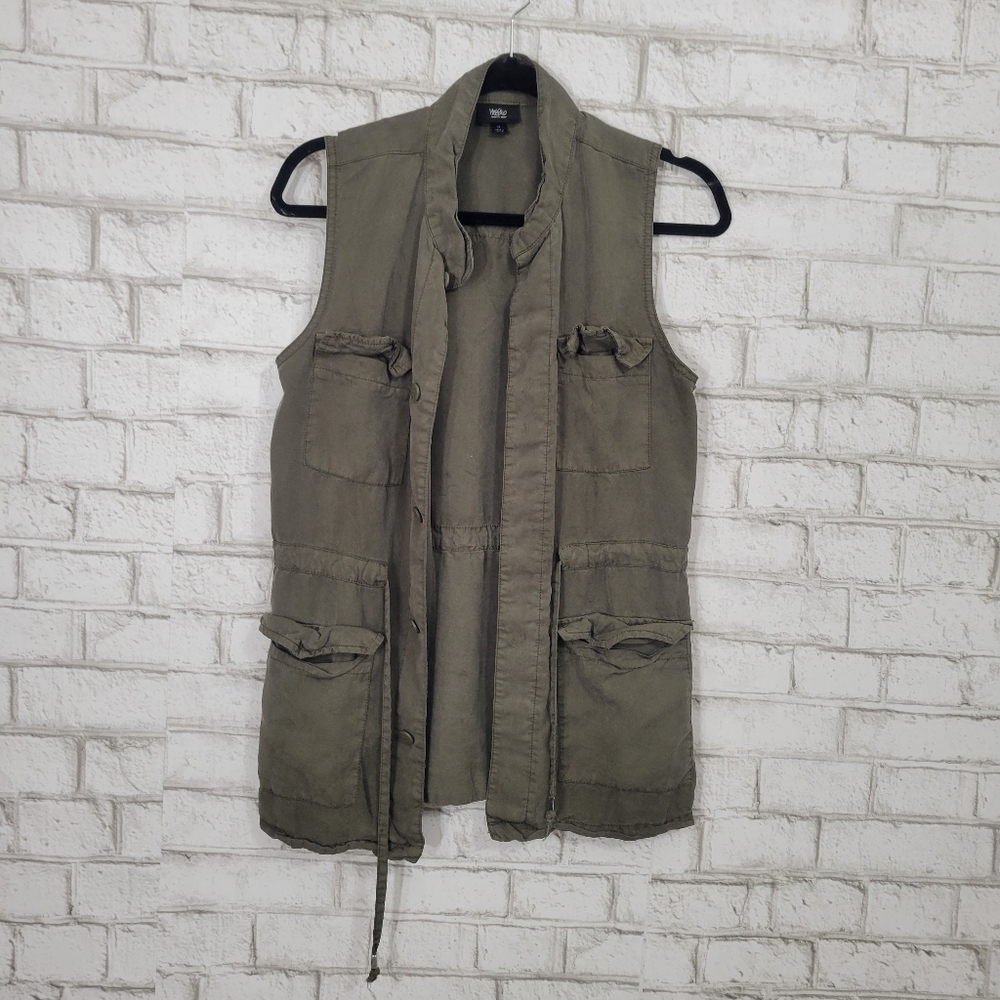 Mossimo Supply‎ Co green lyocell vest